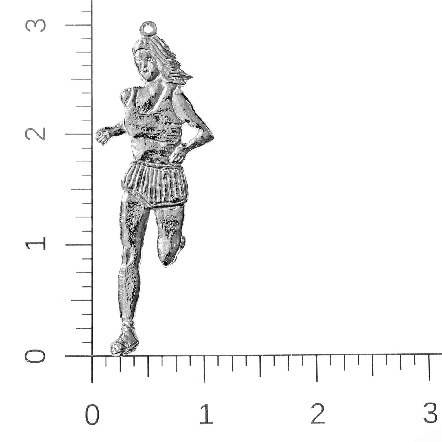 Female Runner Ornament - Cross Country Gift - Girl Running Ornament