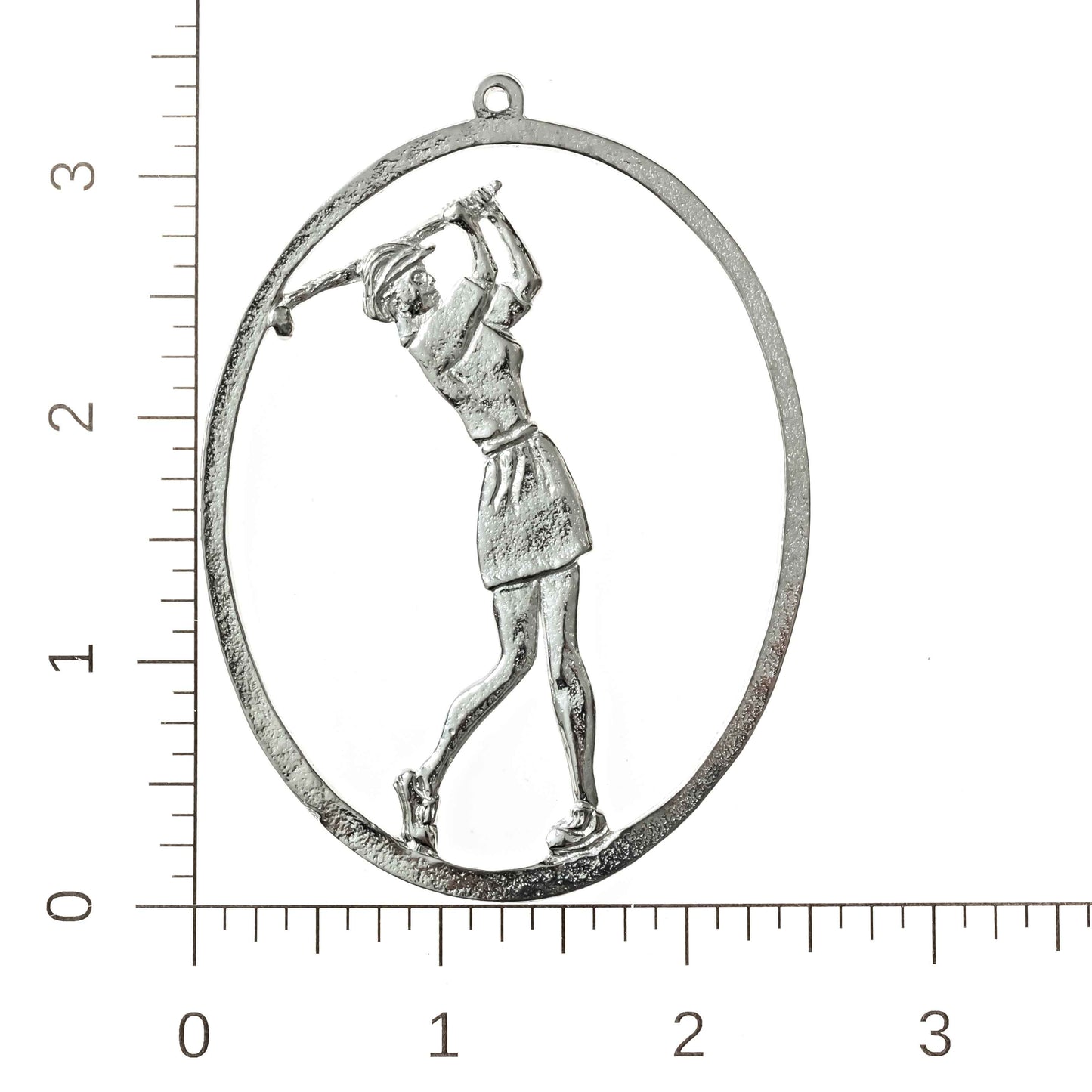 Female Golfer Ornament - Golfer Christmas Ornament - Lady Golfing Gift