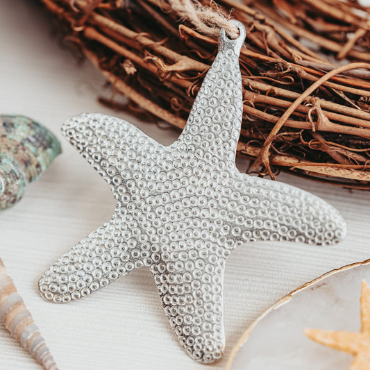 Starfish Christmas Ornament - Beach Gift