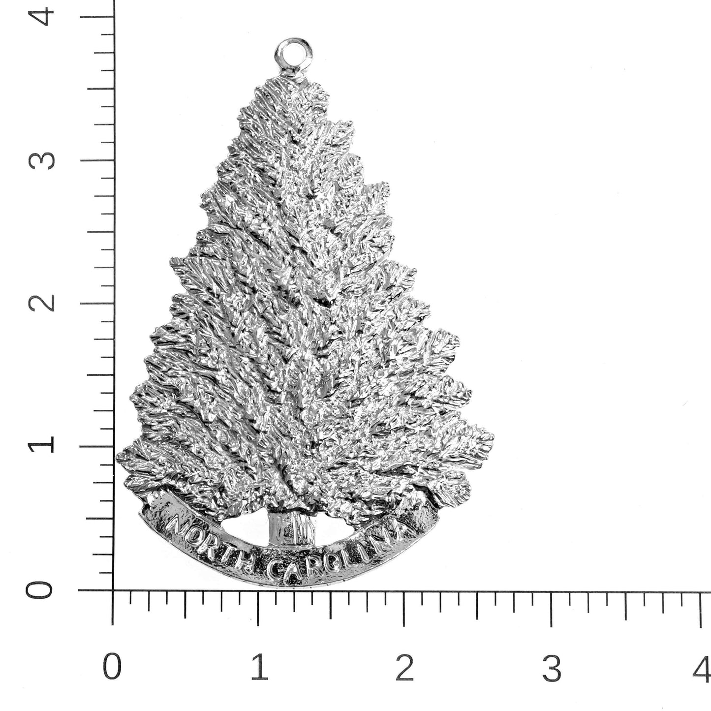North Carolina Gifts - NC Fir Christmas Tree Pewter Ornament