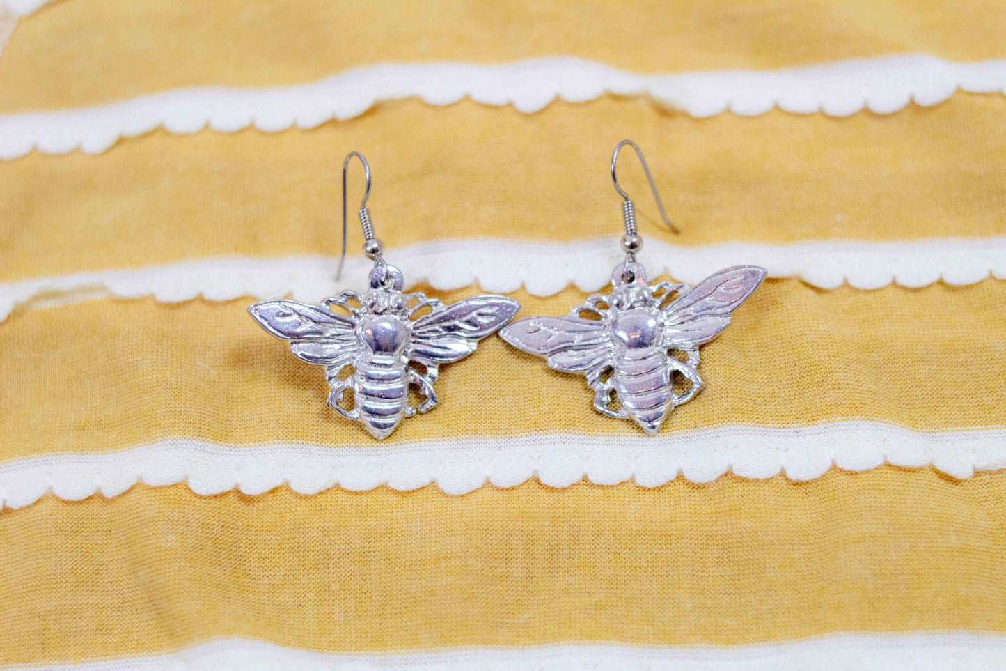 Animal Charm Earrings - Horse - Cat - Frog - Turtle - Owl - Hummingbird - Butterfly - Gamecock - Bunny - Bee - Several Options
