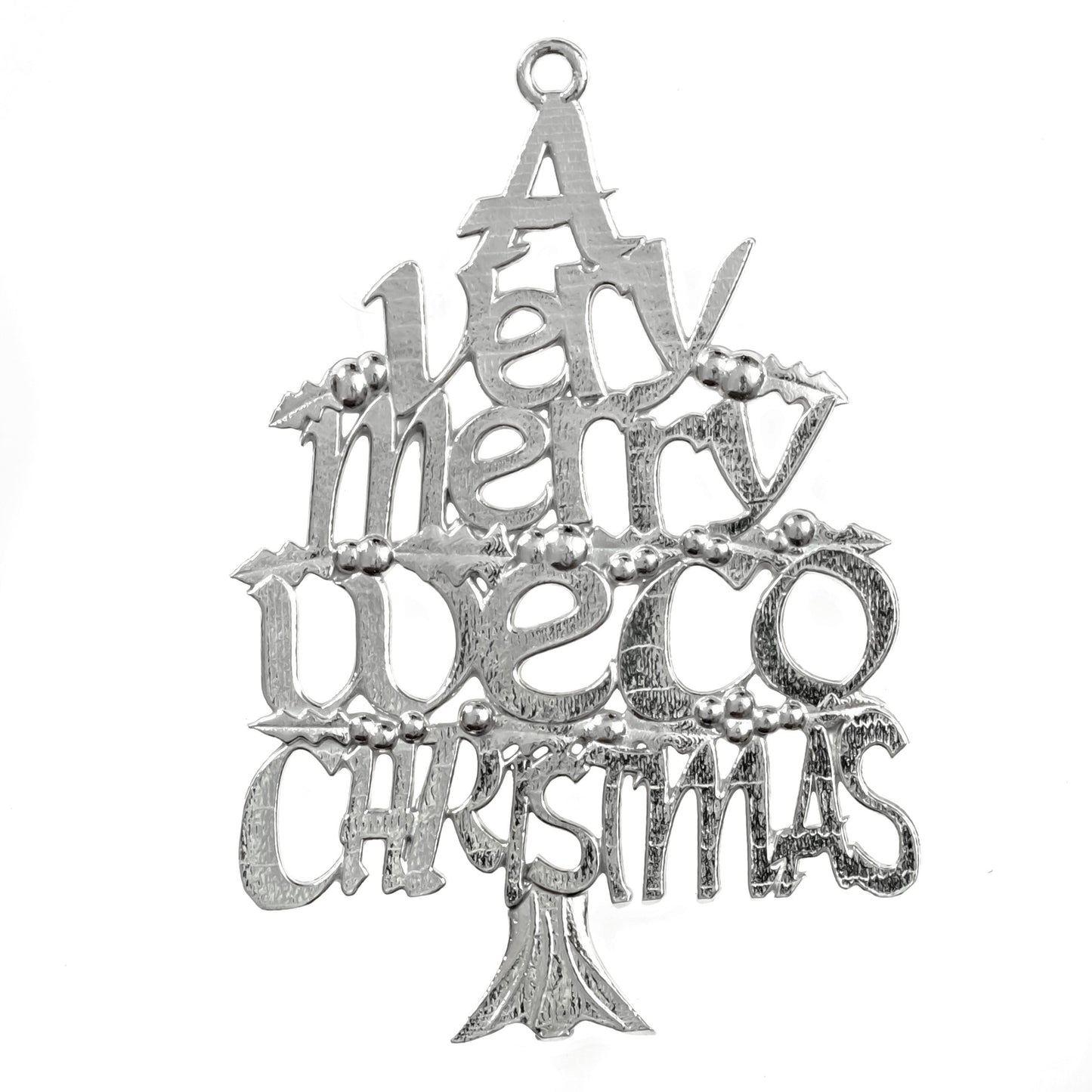 A Very Merry Christmas Ornament - Home Town Collection of Cities