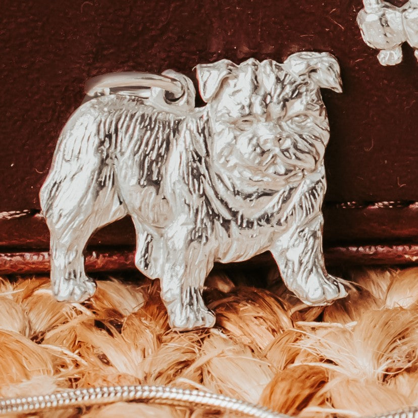 Bulldog Pendant for Necklace