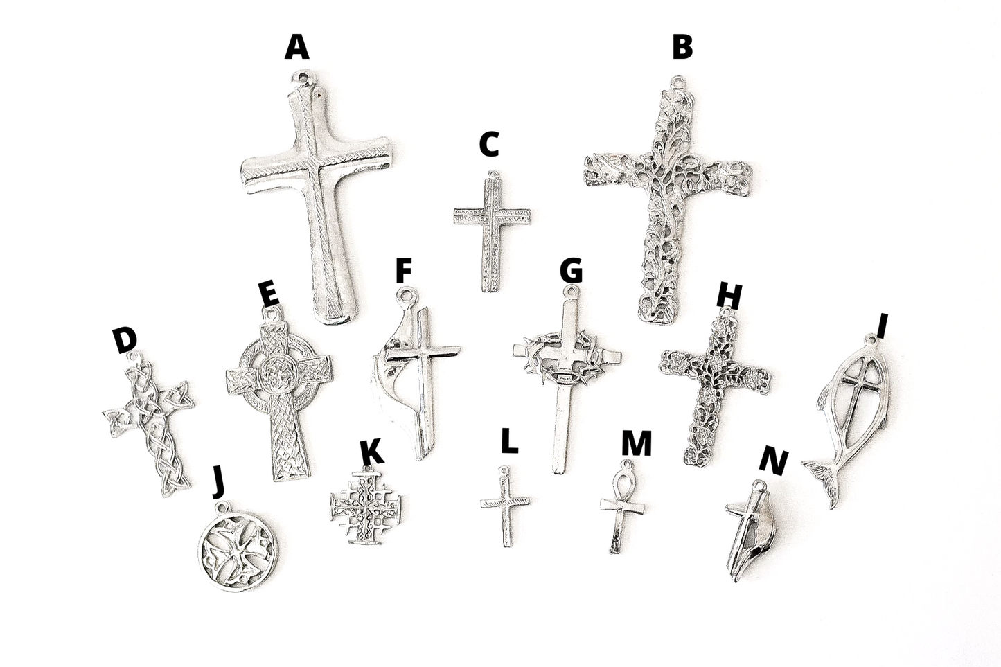 Pewter Crosses for Special Events
