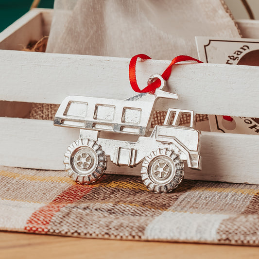 Dump Truck Ornament