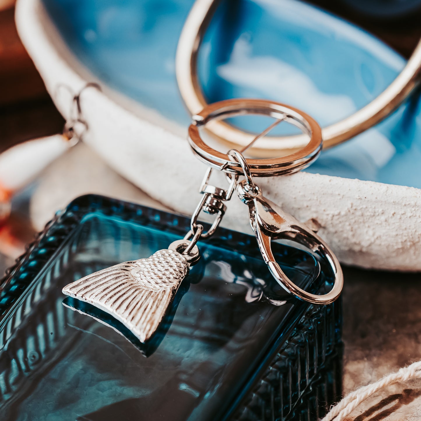 Red Fish Key Chain