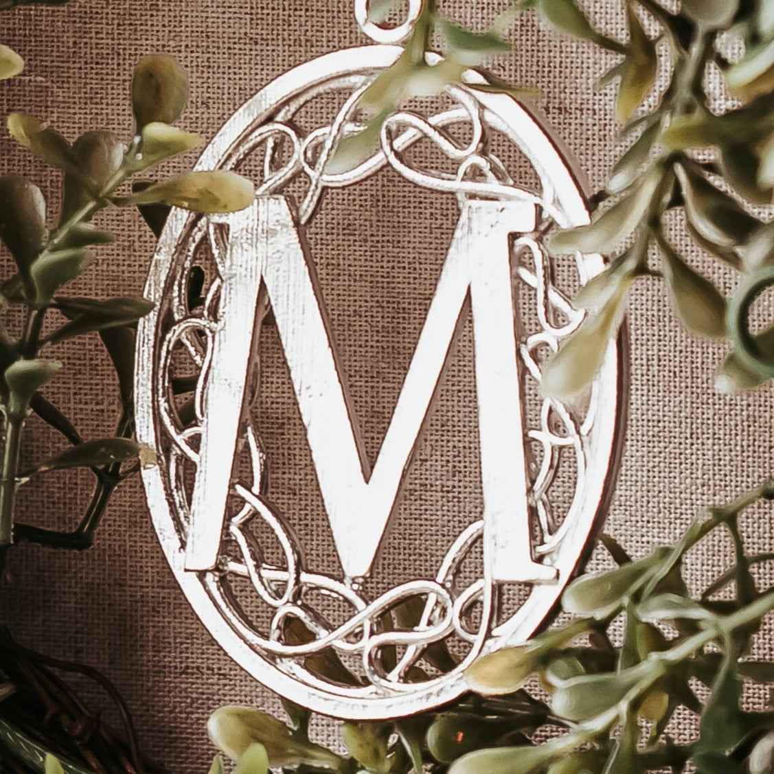 Monogram Ceiling Fan Pull - Light Accessory - Initial Home Decorations