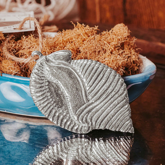 Handmade Scotch Bonnet Shell Gift - Seashell Christmas Ornament