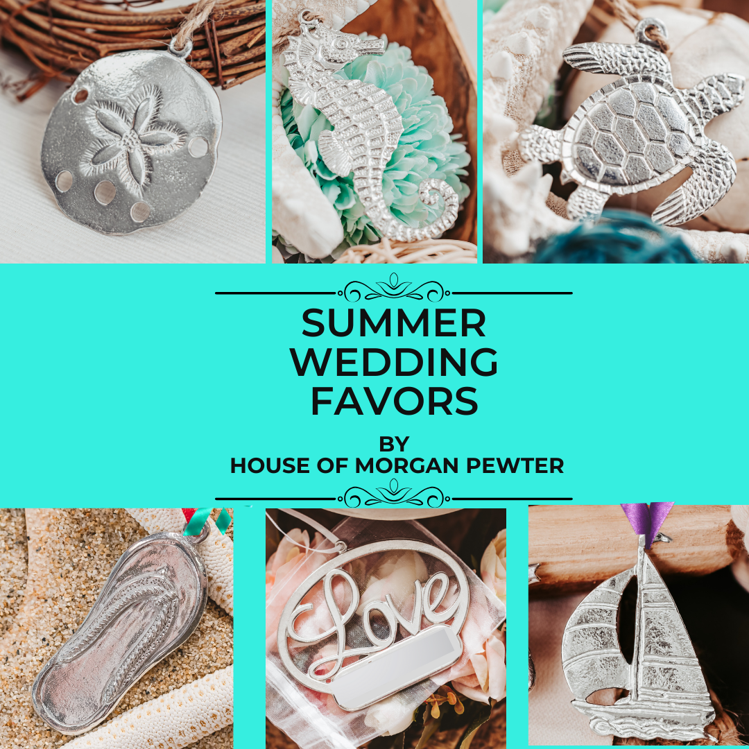 Pewter Summer Wedding Favors
