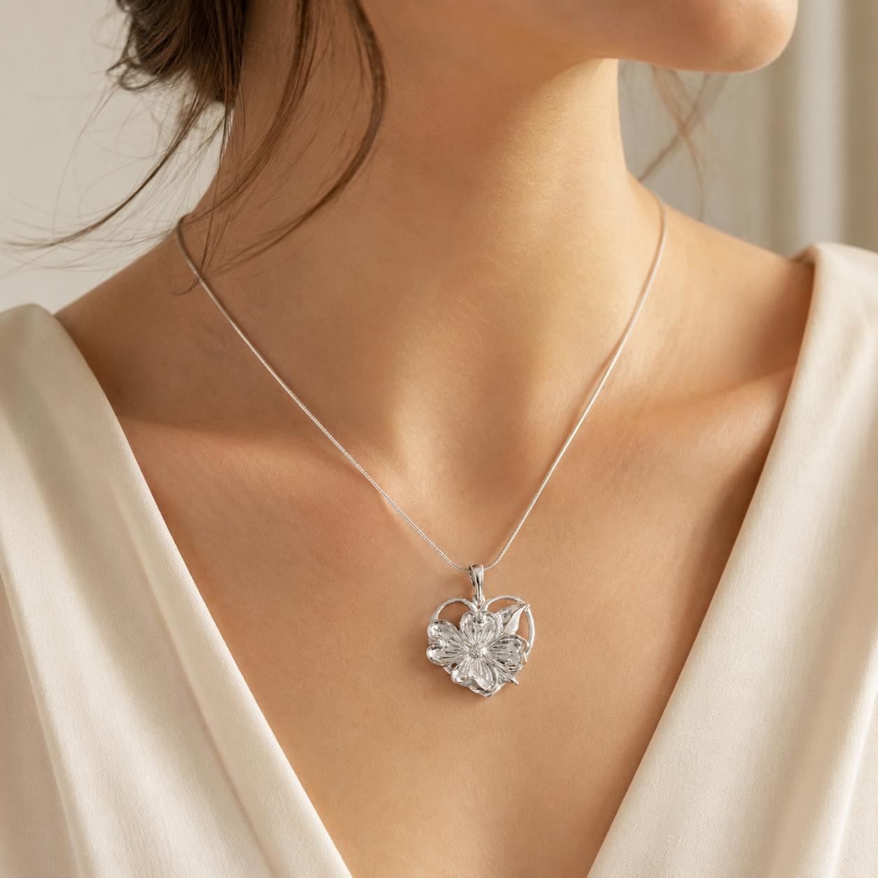 Dogwood Jewelry - Dogwood Flower Necklaces and Earrings - Dogwood Gifts