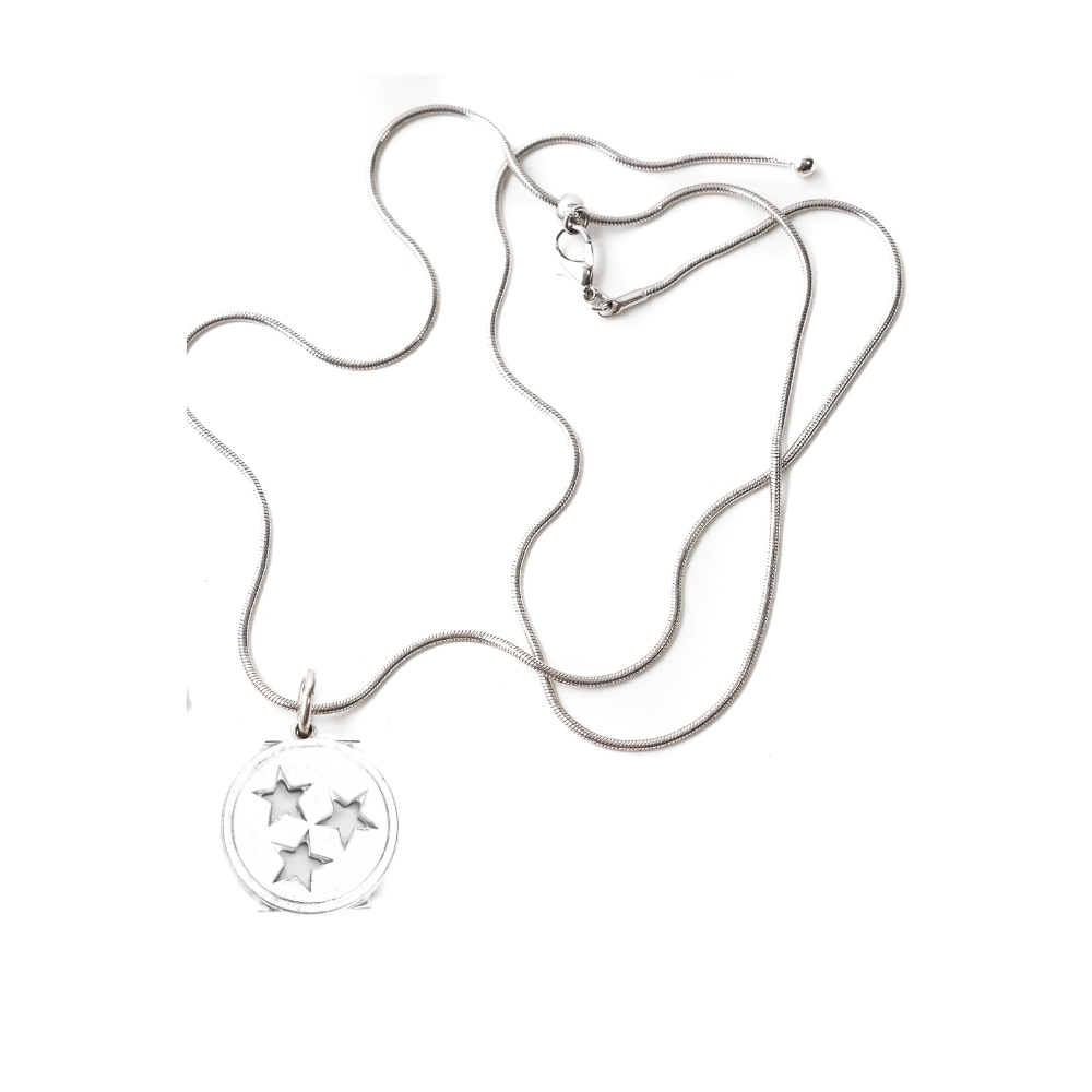 Tennessee Tristar - Coin - Jewelry - Necklace - Pendant - Keychain