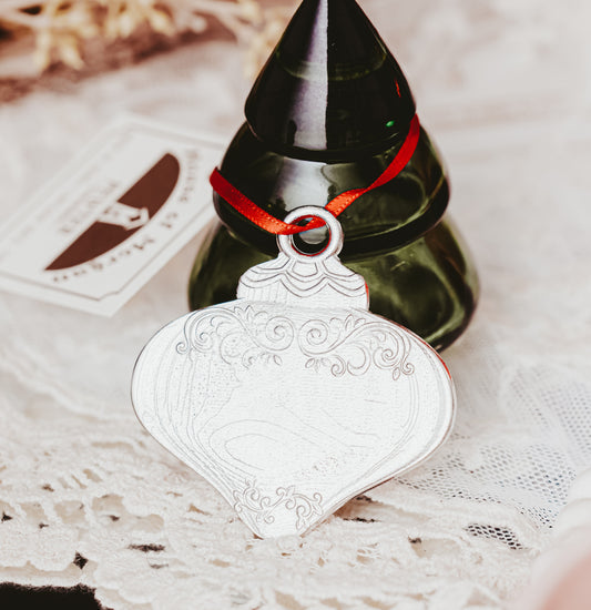 Wide Antique Ornament