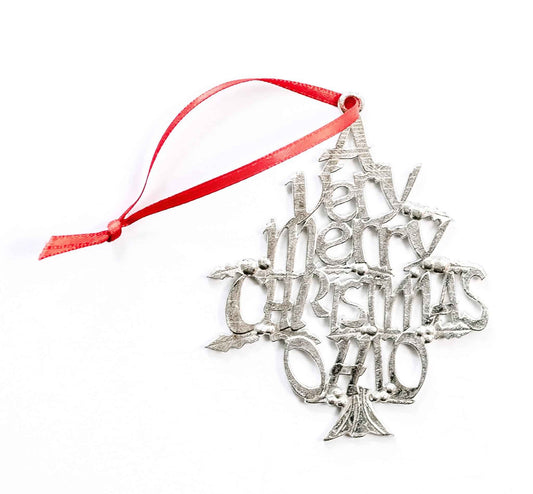 A Very MerryOhio Christmas Ornament - Ohio Gifts