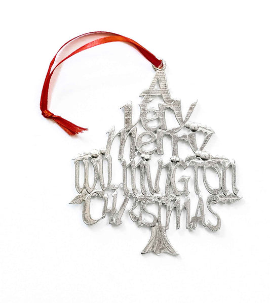 A Very Merry Wilmington Christmas Ornament - Wilmington Gifts