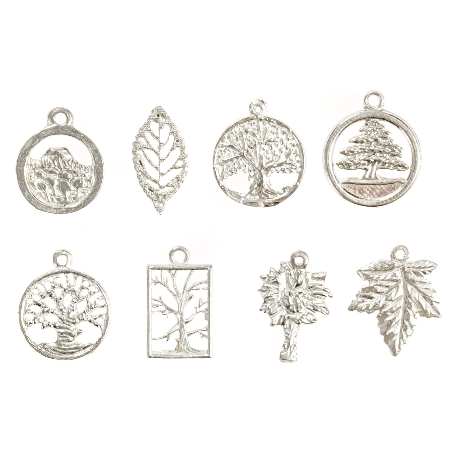 Nature Hanging Earrings - Flower - Clover - Tree - Pineapple - Leaf Jewelry