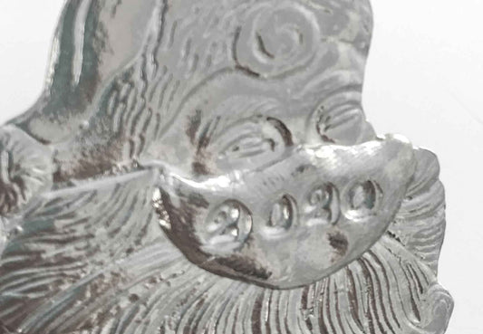 Santa Claus Wearing Mask - Christmas Ornament -2020