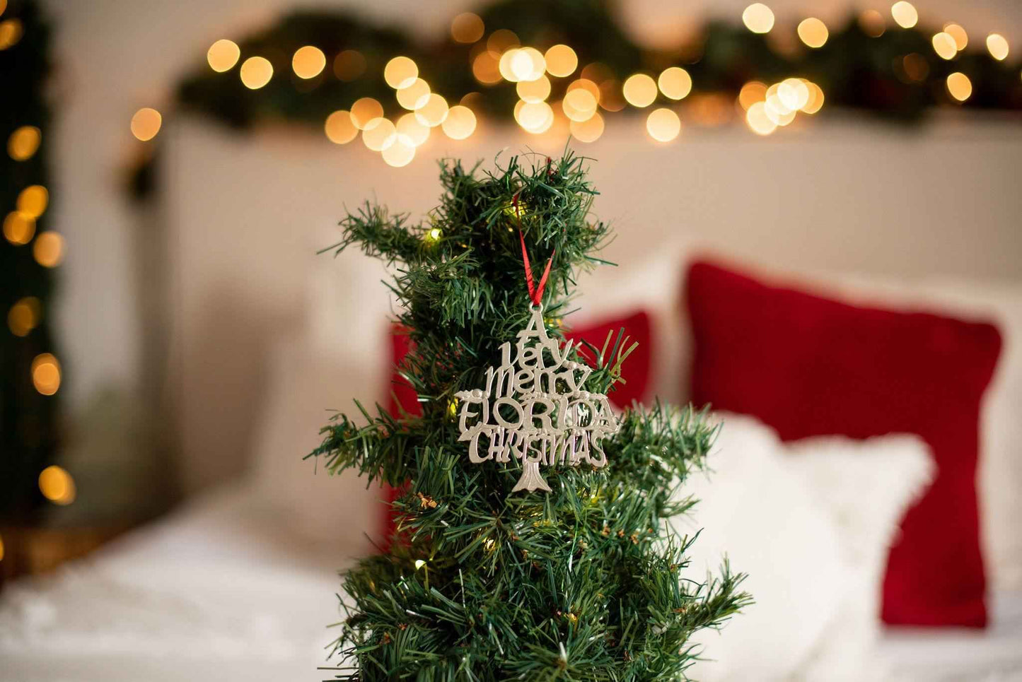 Florida Christmas Ornament - FL Home State Gift