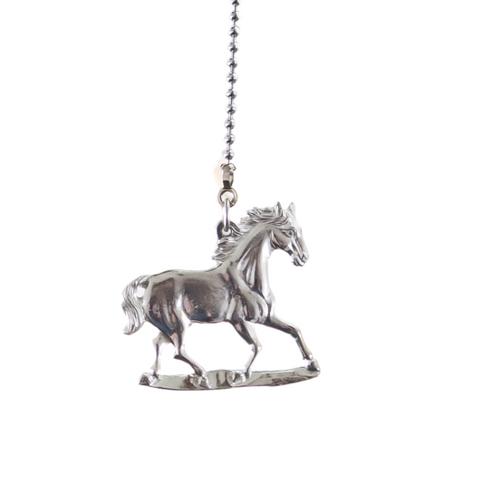 Running Horse Ceiling Fan Pull - Equestrian Gift