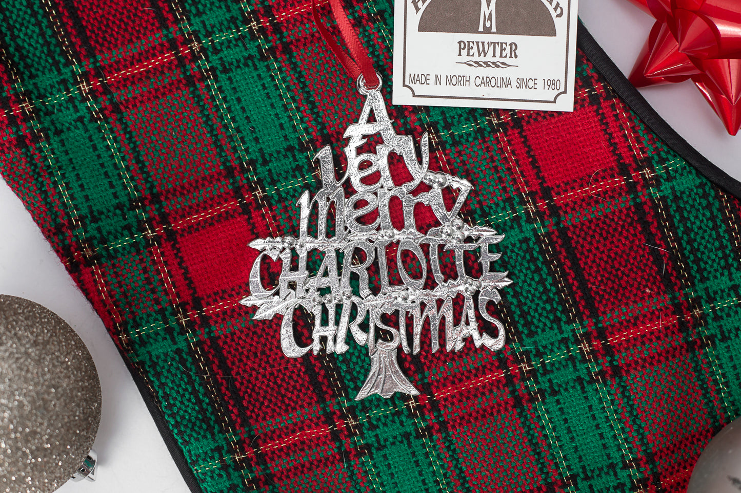 A Very Merry Charlotte Christmas Ornament - Charlotte Gift