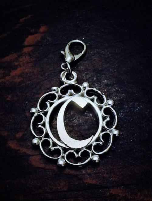 Custom Monogram Purse Charm - Initial Bag Charm