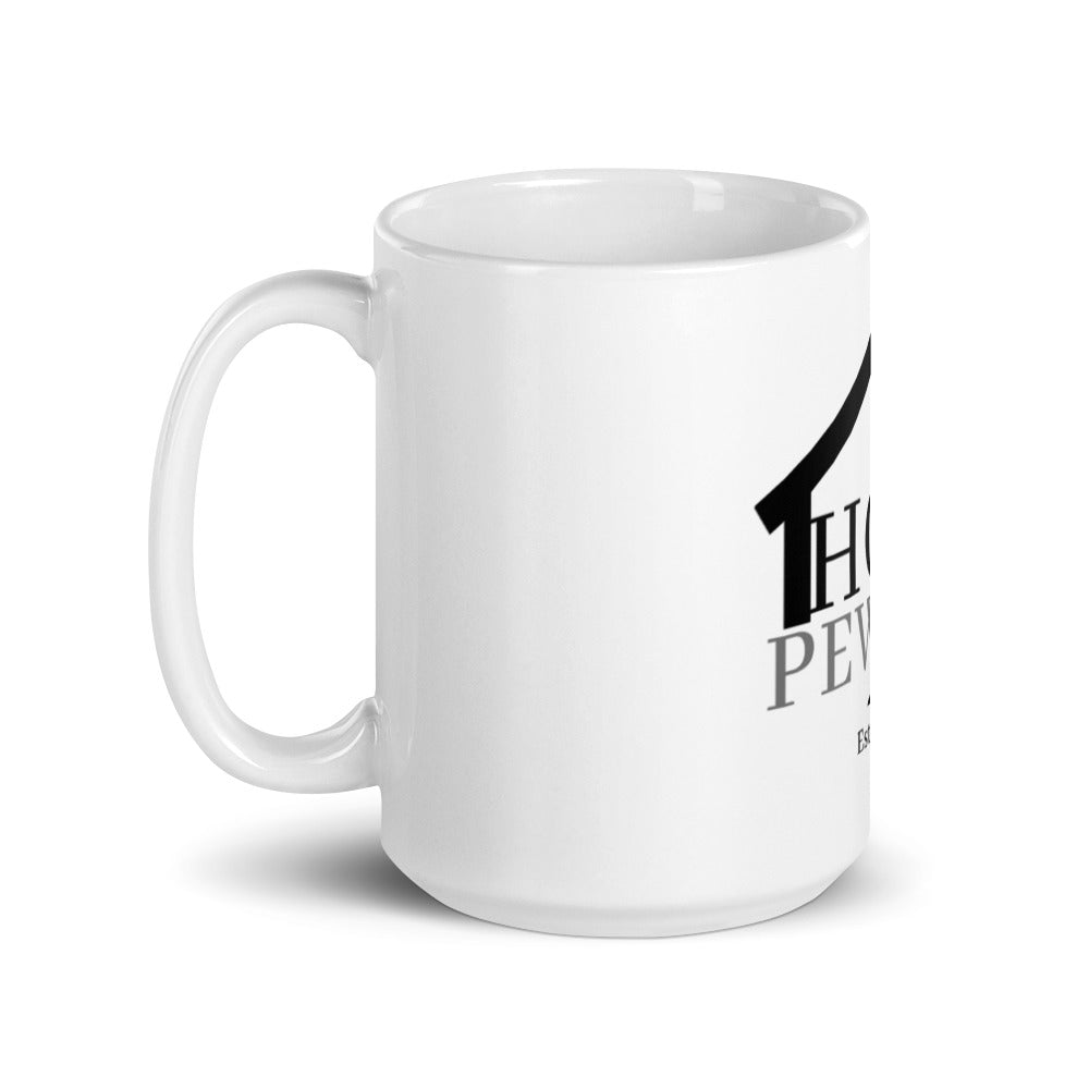White Glossy Coffee Mug - House of Morgan Pewter Merchandise