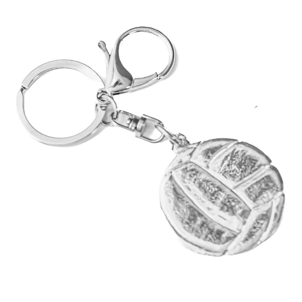 Silver Pewter Metal Volleyball Jewelry Top Gift Ideas - House of Morgan Pewter
