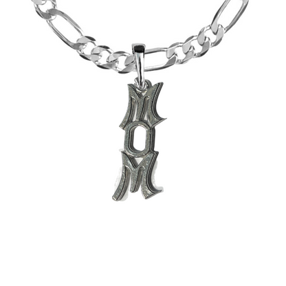 Silver Pewter Metal Mom Necklace Top Gift Ideas - House of Morgan Pewter
