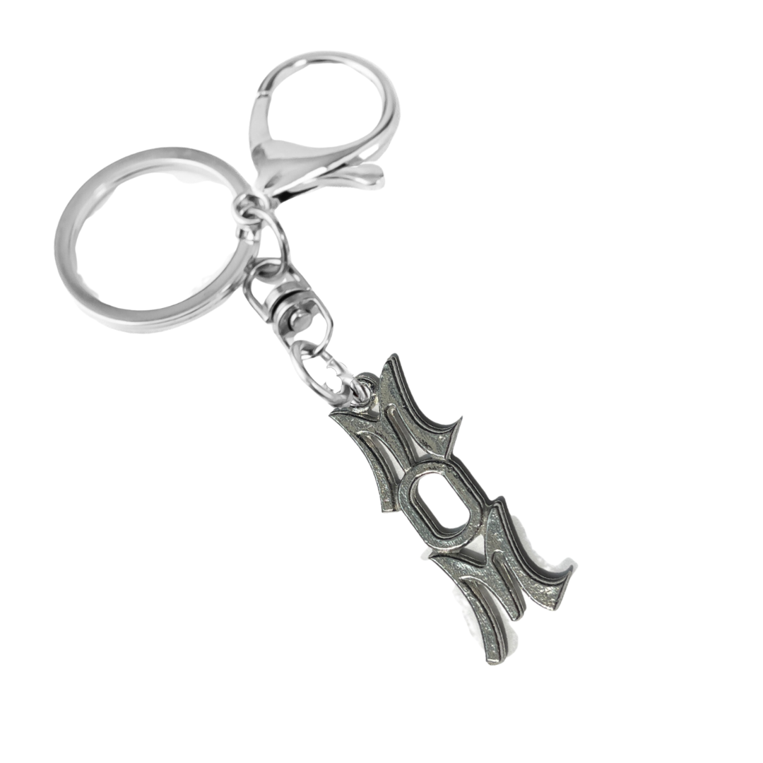 Silver Pewter Metal Mom Keychain Top Gift Ideas - House of Morgan Pewter