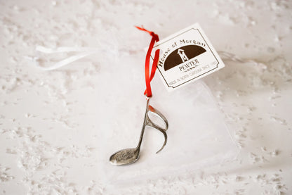 Music Note Gift - G Clef - Sixteenth Note - Music Symbols Christmas Ornament