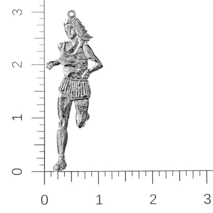 Female Runner Ornament - Cross Country Gift - Girl Running Ornament