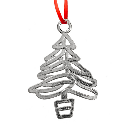 Handmade Christmas Tree Ornaments - Christmas Tree - Pewter Tree Gifts
