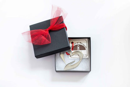 Heart and Hand Christmas Ornament - Health Care Worker Gift