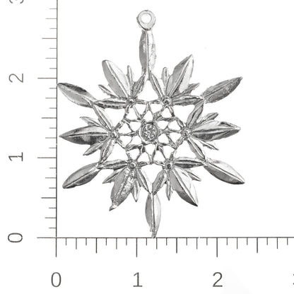 Snowflake Pendant Necklace - Snowflake Jewelry - Snowflake Gifts