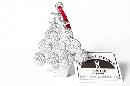 Nautical Ornaments - Seashell Wreath - Seashell Tree - Christmas Ornament