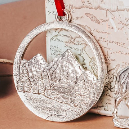 Handmade Mountain Strong Ornament - Charity Donation - Hurricane Helene