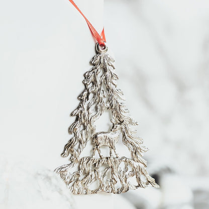Handmade Christmas Tree Ornaments - Christmas Tree - Pewter Tree Gifts