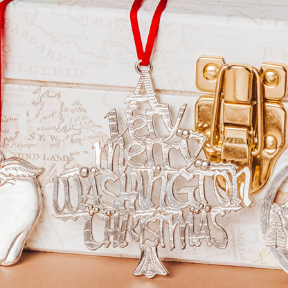 A Very Merry Christmas Ornament - Home Town Collection of States