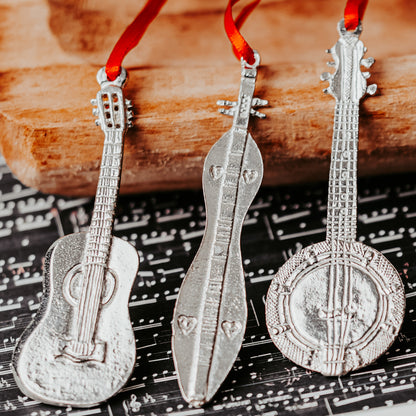 String Music Instrument - Music Instrument Christmas Ornaments