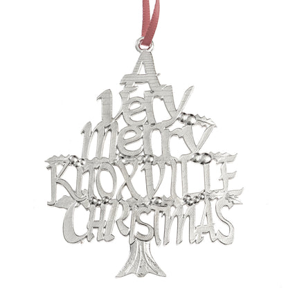 A Very Merry Christmas Ornament - Home Town Collection of Cities