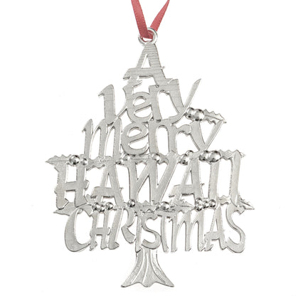 Hawaii Gift - A Very Merry Hawaii Christmas Ornament