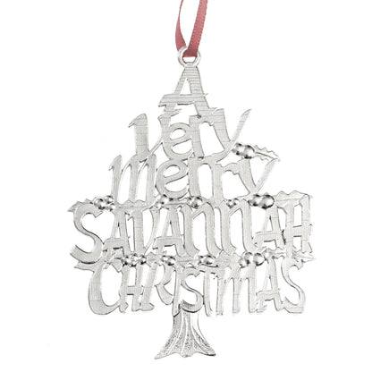 A Very Merry Christmas Ornament - Home Town Collection of Cities