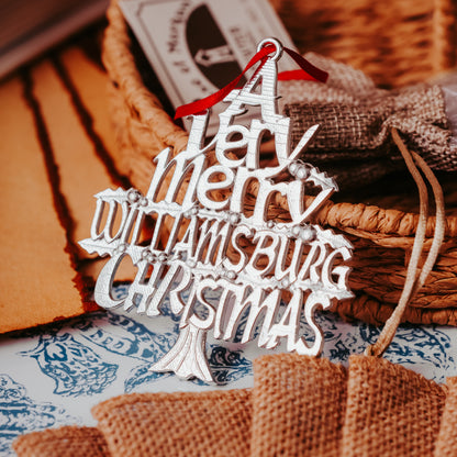 A Very Merry Williamsburg Ornament