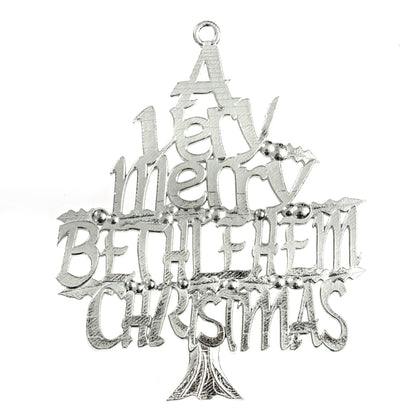 handcrafted pewter HomeState ornament Bethlehem