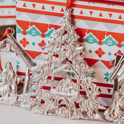 Handmade Christmas Tree Ornaments - Christmas Tree - Pewter Tree Gifts