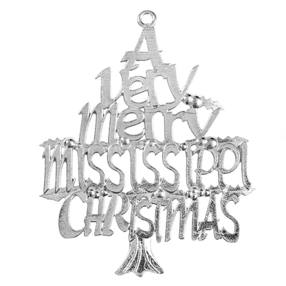 A Very Merry Christmas Ornament - Home Town Collection of States