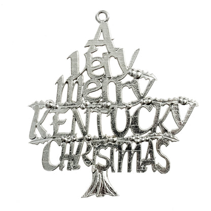 handcrafted pewter HomeState ornament  Kentucky