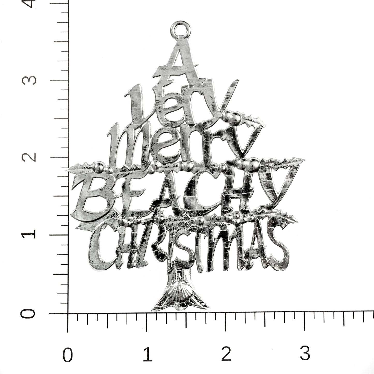 handcrafted pewter ornament Beachy