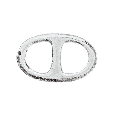 Small Oval Scarf Ring