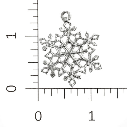 Snowflake Pendant Necklace - Snowflake Jewelry - Snowflake Gifts