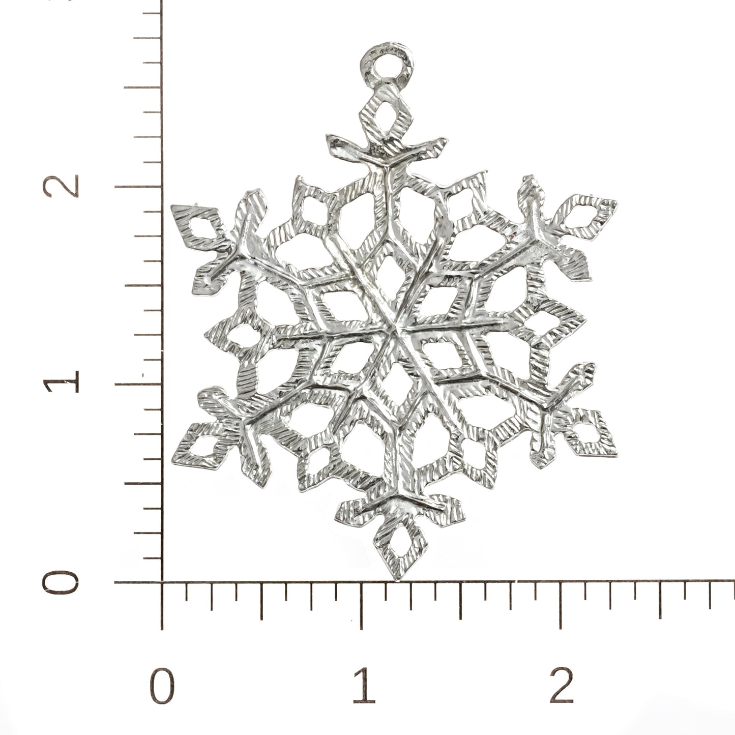 Pewter Snowflake Ornaments - Individual or Gift Set of 7